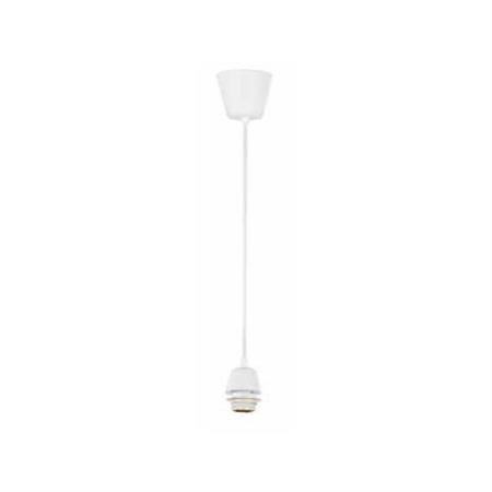 PORTALAMPADA C/CAVO BIANCO COD.MT3202020
